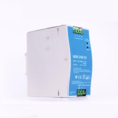 China Industrial Automation HAGORS NDR-240-24 240W 24V 24Volts Din Rail Power Supply For Industrial Control System for sale