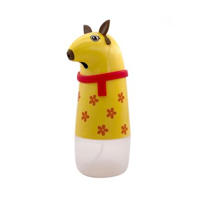 China Cute Foam Soap Dispenser Automatic Animal Sensor Kids Foam Wash Hand Sanitizer Soap Dispenser for sale