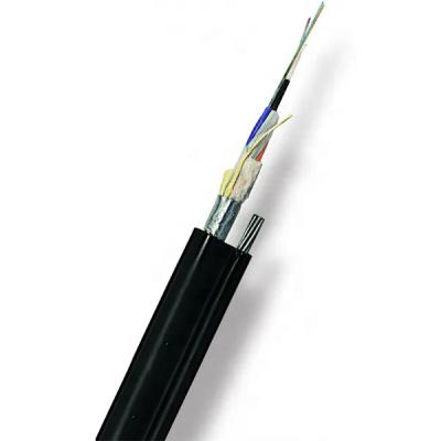 China FTTx GYTC8A Figure-8 Air Self-Support 2 4 6 12 24 Outdoor Cores With Steel Wire Fiber Optic Cable for sale