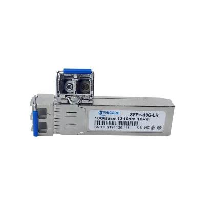 China FTTX 10G SFP+ 1310nm 10km LC 10 Gigabit Module Singlemode Optical SFP Transceiver for sale