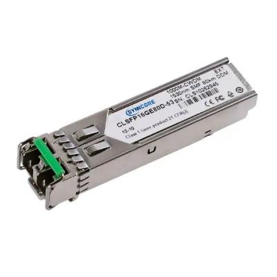 China FTTX 1.25G CWDM 80KM SFP Gigabit Optical Transceiver for sale