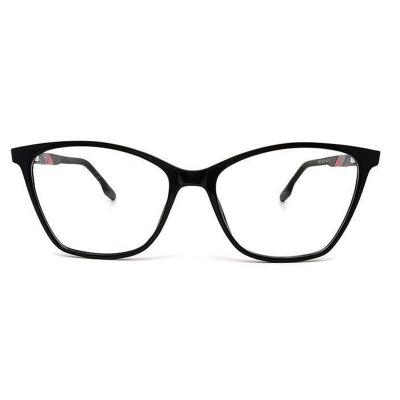 China Discount Optical Frame TR90 Frame Classic Colorful Modern Personality Stock Optical Frame Cheap Eyewear for sale