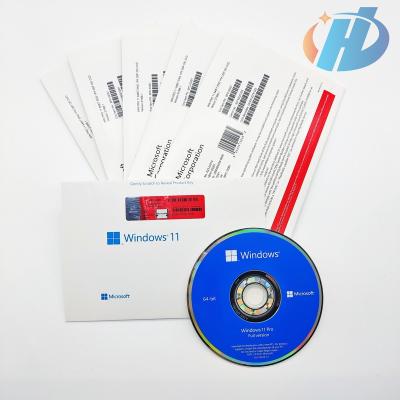 China Original OEM Windows 11 Pro Windows 11 Language OEM Key Multi Professional Full DVD Package 12 Months Guaranteed Windows 11 Pro Full DVD OEM Package for sale