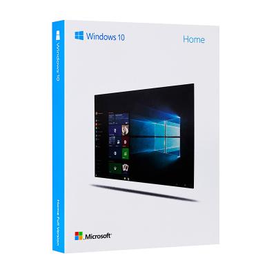 China Windows 10 Home Retail Box USB 3.0 Version Key Card License Activation Win 10 Home FPP English Win 10 FPP for sale