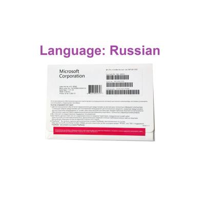 Китай Windows 10 pro russian language oem dvd package win 10 key windows10 key oem dvd complete package продается