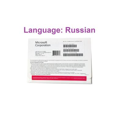 中国 Windows 10 pro russian language oem dvd package win 10 key windows10 key oem dvd complete package 販売のため