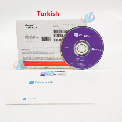 Cina Windows 10 Professional Turkish Windows 10 Pro Language Full Package Windows 10 OEM dvd full package Windows 10 OEM DVD package in vendita