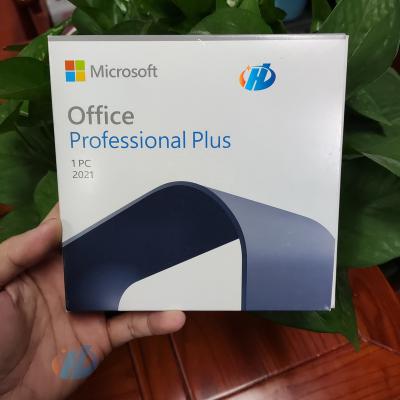 中国 Office 2021 Plus Professional / Office 2021 Pro Plus French Language Full DVD Package Prime Bind Office Professional Plus 2021 販売のため