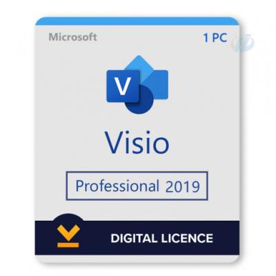 China Visio Professional 2019 - BITS 32/64 - Key Lifetime License Visio Pro 2019 Visio Professional 2019 à venda