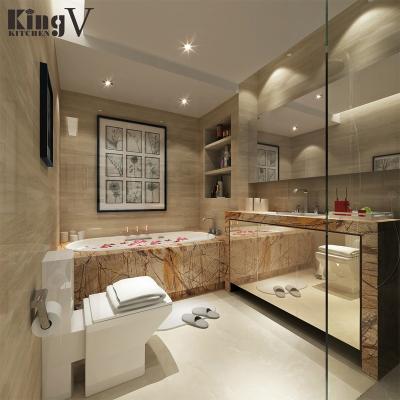 China Durable Bath Room Sink Cabinet Bathroom Furniture Vanity Bathroom Cabinet Bathroom Customized for sale