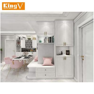 China KINGV adjustable modern simple style large shoe cabinet wholesale price customization (size) for sale