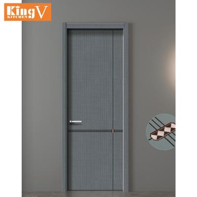 China Modern New Mold HDF/MDF Red Oak /teak Veneer Door Skin for sale