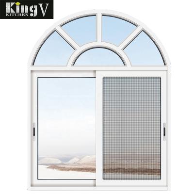 China Modern Wholesale Folding Window And Door Aluminum Bifold Windows And Sliding Windows Screen for sale