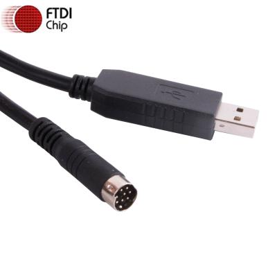 China Kenwood Radio PG-5G PG-5H FTDI USB to 8 Din Programming Cable for Kenwood TM-V71 TM-V71A TM-V71E TM-V71G PG-5G PG-5H for sale