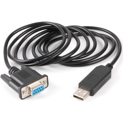 China Wholesale Serial CP2102 Computer USB RS232 to Male Female DB9 Adapter Converter Cable for UC232 Adapter Converter for sale