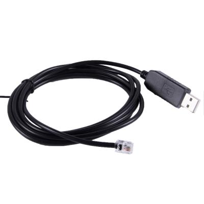 China CP2102 Computer Meade 505 Telescope USB to 4P4C RJ9 RJ10 RS232 Adapter PC Serial Control Cable for ETX-125 ETX-90 ETX-70 LXD-75 LX90 for sale