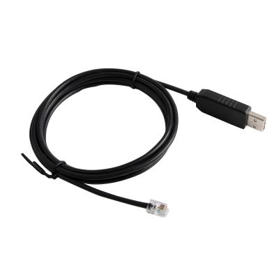 China Autostar Cable CP2102 USB RS232 Meade 505 Telescope PC Cable Meade 505 to 4P4C RJ10 Adapter Control Cable for AutoStar for sale