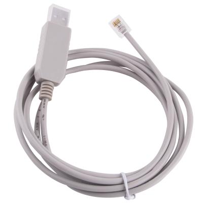 China Computer FTDI P1 USB Port to Dutch rj11 6P4C TTL Uart Smart Meter DSMR Cable for Landis GYR Iskra Kaifa Kamstrup Sagemcom on Raspberry for sale