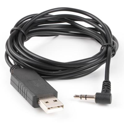 China Computer Wholesale FTDI USB 3 To Pole Right Angle Stereo Serial Cable TRS 3.5mm Jack UART TTL With TTL-232R-3V3-AJ TTL-232R-5V-AJ for sale