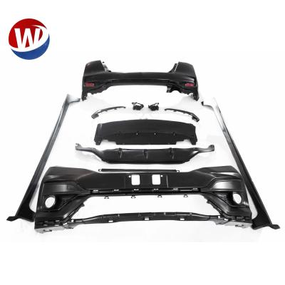 China Sport Organization Kits For Honda Fit Jazz 2014-2018 RS Front Bumper Rear Bumper Side Skirt Grill for sale