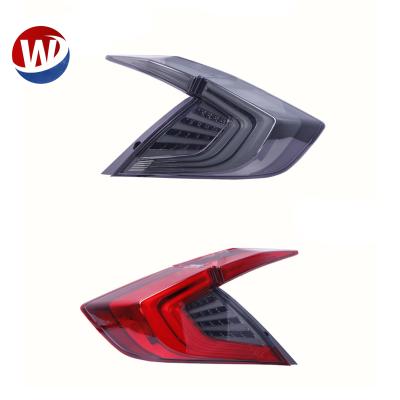 China ABS Tail Lamp For Honda Civic 2016-2019 Rear Lamp Kit LED Tail Light for sale