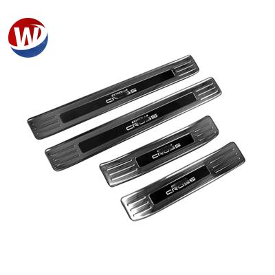 China Sports New Arrival Car Door Sill Scuff Plate For 2022 Toyota Corolla Cross Door Sill Plate Docking Pedal for sale