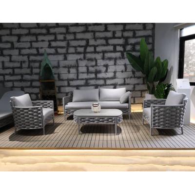 China Garden set best seller modern design outdoor sofa set garden furniture 4 seater garden set for sale