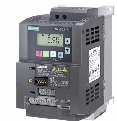 China Automation Industrial Siemens 0.55KW without filter SINAMICS V20 Inverter 6sl3210-5bb15-5uv1 for sale