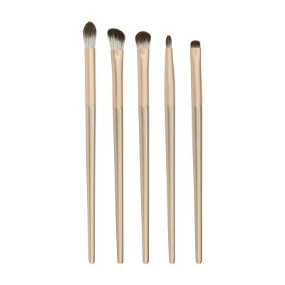 China Angular Blush Logo Private Label Makeup Brushes Custom High Quality Eyeshadow Make Up Brushes For Girls for sale