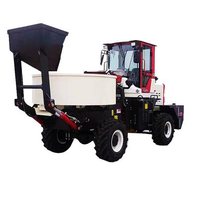 China Hotels Design Unique Hot Sale Full Automatic Feeding Mixer / Cement Mixer for sale