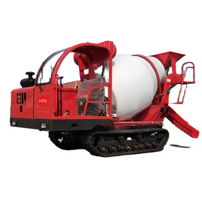 China Widely Used Truck Trailer Factory Sale Miscellaneous Truck Crawler Mixer / Small Crawler Mixer for sale