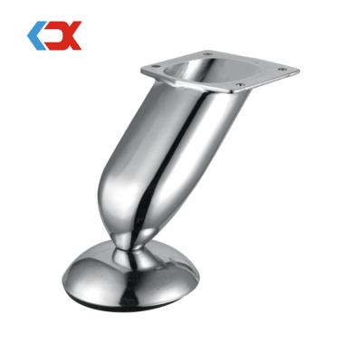 China Modern Contemporary Metal Sofa Feet Cup Shape Furniture Accessories Legs Chrome Metal for sale