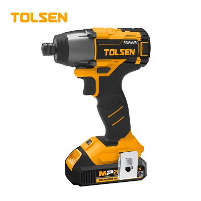 China TOLSEN 87256 Electric Rechargeable Li-ion 20V Cordless Drill Impact Screwdriver 87256 for sale