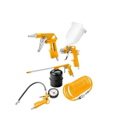 China TOLSEN 73198 73198 Yellow 5pcs Power Pneumatic Air Tool Kit for sale