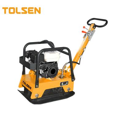 China TOLSEN 86109 4.8kw China Petrol Compaction Machine Tamper Plate Compactor for sale