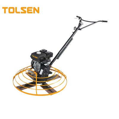 China Home Use TOLSEN 86161 4.8kw 4 Piece Mini Machine Gasoline Power Trowel for sale