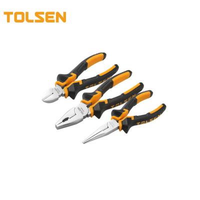 China Steel 3pcs Mini Tool Circlip Pliers Set of TOLSEN 10400 Pliers Set for sale