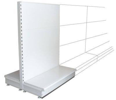 China XGMT Double Sided or Single Sided Display Compatible Tegometall Merchandise Grocery Retail Shelving Shelves for sale