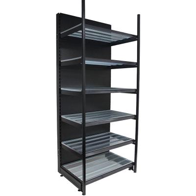 China XGMT Tegometall Supermarket Double Sided Or Single Sided Compatible Retail Shelving Book Shelves For Retail Store for sale