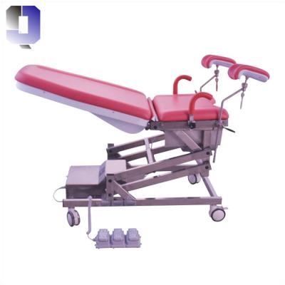 China JQ-02C Steel Electric Gynecological Examination Chair Mobile Gynecology Examination Table for sale