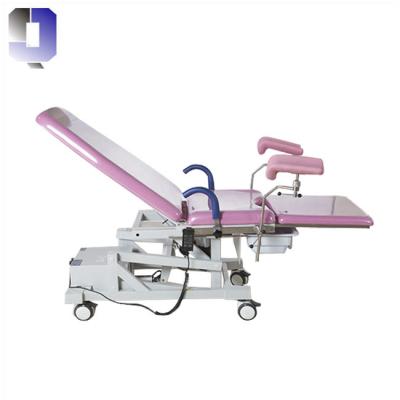 China JQ-3005 Plastic Electric Examination Bed Obstetrics Electric Examination Bed Operation Gynecology Obstetric Work Table for sale