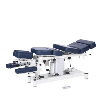 China JQ-EL08F Chiropractic Chiropractic Treatment Neurology Table Electric Examination Table Rehabilitation Table L188*W62cm for sale