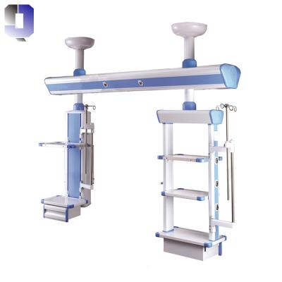 China JQ-180A/B Endscopy Lift Plastic Vertical Horizontal ICU Room Medical Gas Supply Bridge Pendant for sale