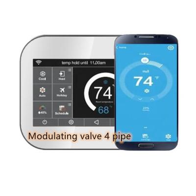 China Smart Wifi Thermostat For Valve 4 Modulating Pipe FCU MC6-FF1 for sale