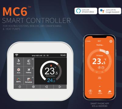 China MC6 wifi thermostat zone control for sale