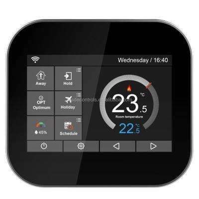 China 3.5 inch Underfloot Heating Wireless Smart Thermostat for sale