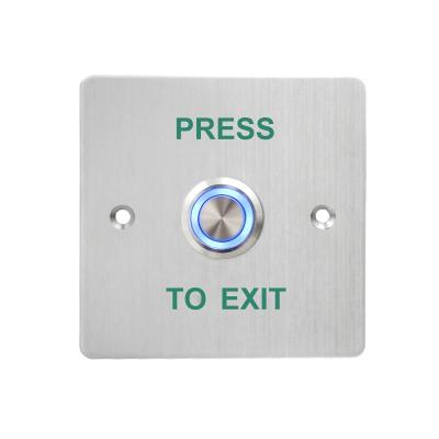 China High Quality Waterproof CamelSecu IP67 LED Access Control Exit Push Button S88622L for sale