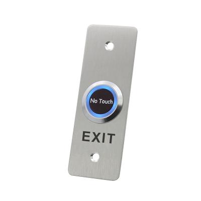 China IR no touch door access control wholesale infrared door unlock pad no touch exit sensor control acceso button for sale