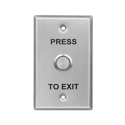 China Professional Stainless Steel Camel Factory Access Control Push Button Door Release Exit Button Push Button for sale