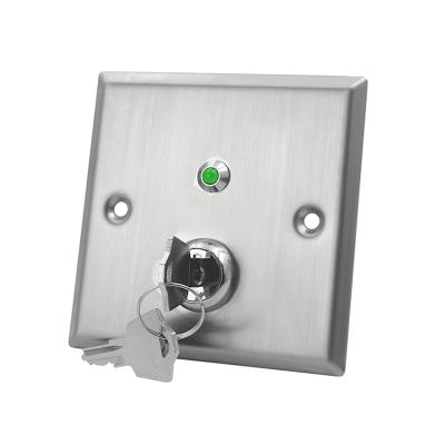 China Stainless Steel Master Switch Exit Button With Variable LED Light Request To Exit Button for sale